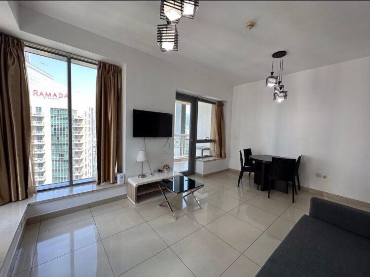 Downtown Apartments With Fountain And Burj Khalifa View Dubái Exterior foto